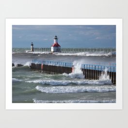 Wind and Waves Art Print | Architecture, Landscape, Photo, Nature 