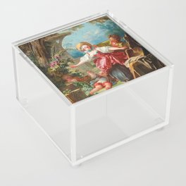 Blind-Mans Buff by Jean-Honore Fragonard Acrylic Box