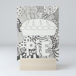 Pie Mini Art Print