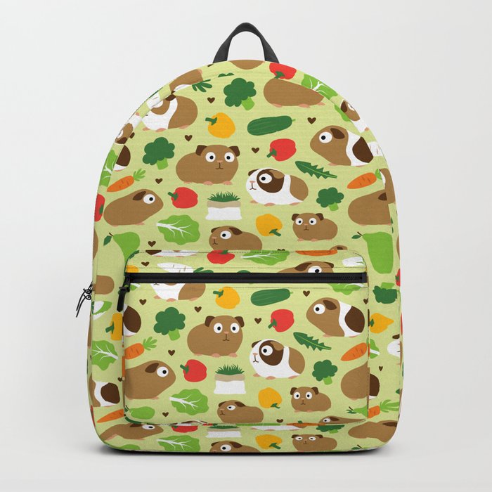 Guinea Pig And Its Treats Backpack
