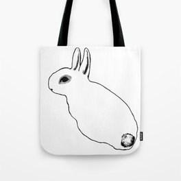 Spotted Rabbit Tote Bag