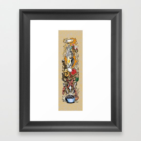 Breakfeast! Framed Art Print