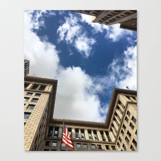 Downtown Los Angeles Canvas Print