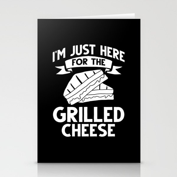 Grilled Cheese Sandwich Maker Toaster Stationery Cards
