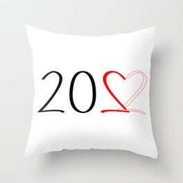 Happy New Year 2022 Throw Pillow