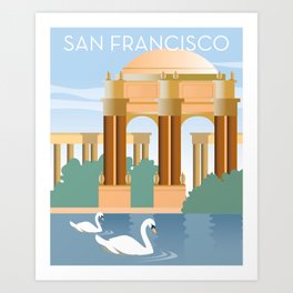 San Francisco: Palace of Fine Arts Art Print