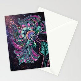 Goddess of the Galaxy Stationery Card
