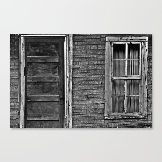 The Grand Door And Window Canvas Print