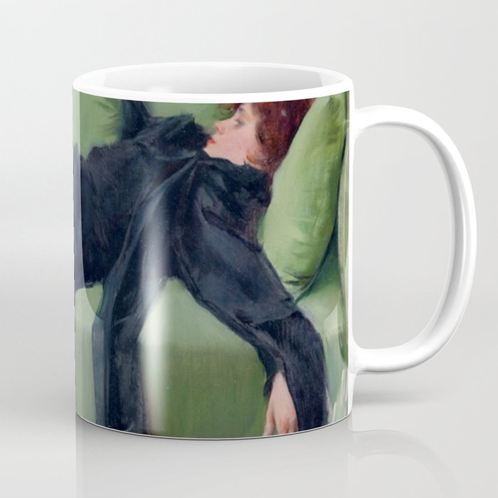 Decadent Young Woman after the Dance Coffee Mug