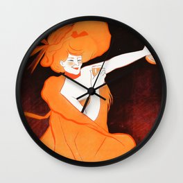 Vintage Advertising Leonetto Cappiello - Nuyenss Menthe, 1922 Wall Clock