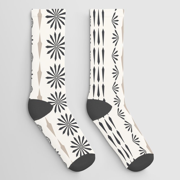 Nordic winter pattern Socks