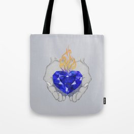 "Above all else, guard your heart, for it is the wellspring of life." Proverbs 4:23 Tote Bag