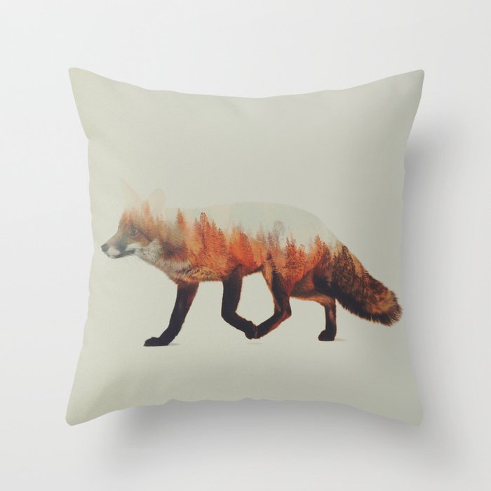 Norwegian Woods: The Fox Throw Pillow