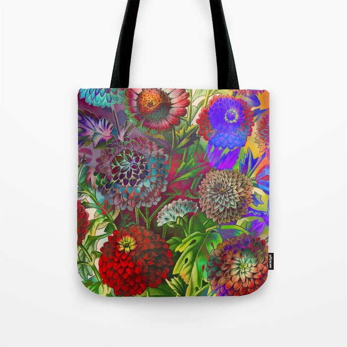 Bright Mums Tote Bag by conartist3 | Society6
