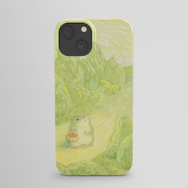 cream forest iPhone Case