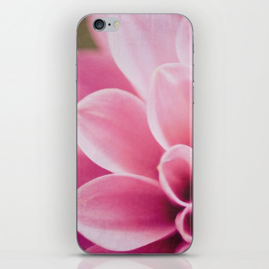 Pink Dahlia iPhone Skin