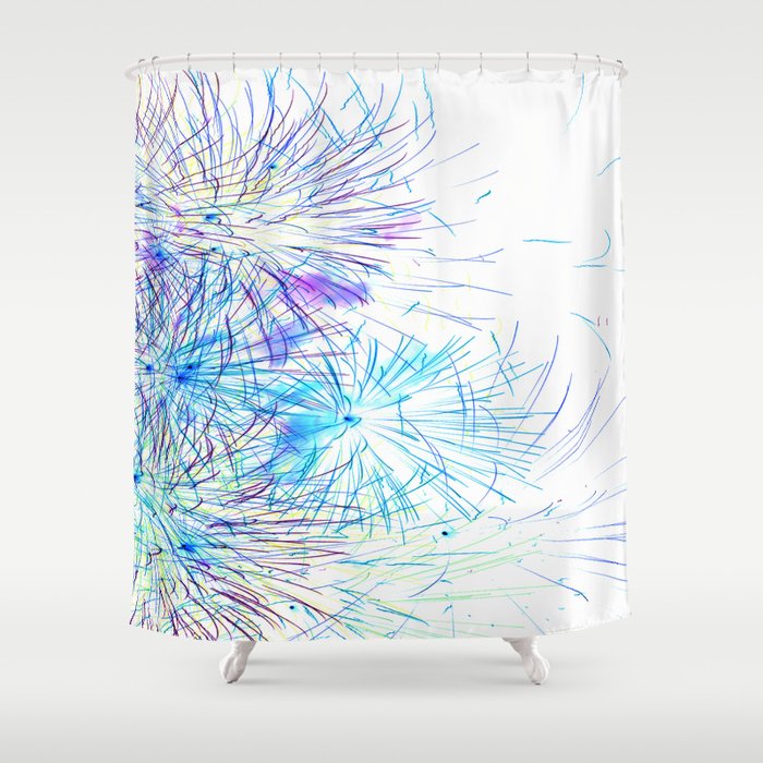 Fireworks Shower Curtain