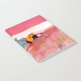 beach life pink Notebook