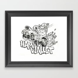 hamwallet  Framed Art Print