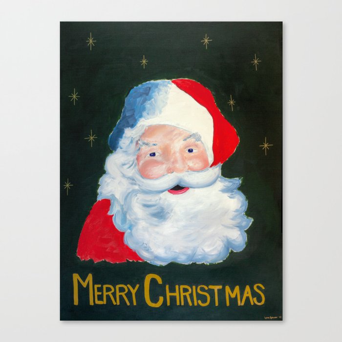 The Jolly Old Elf Canvas Print