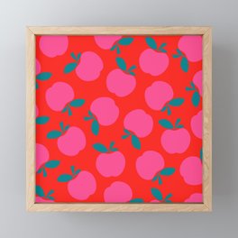 pop apple Framed Mini Art Print