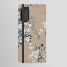 Anemone & Jasmine Garden Android Wallet Case