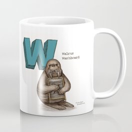 Animals & Instruments ABCs – W Coffee Mug