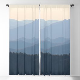 Blue Ridge Mountains Blackout Curtain