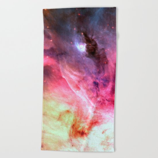 Space 04 Beach Towel