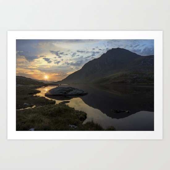 Tryfan Sunrise Art Print