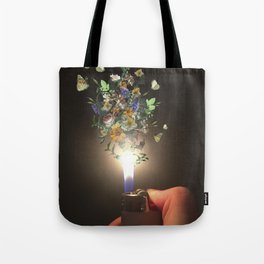 Growing something from nothing Tote Bag