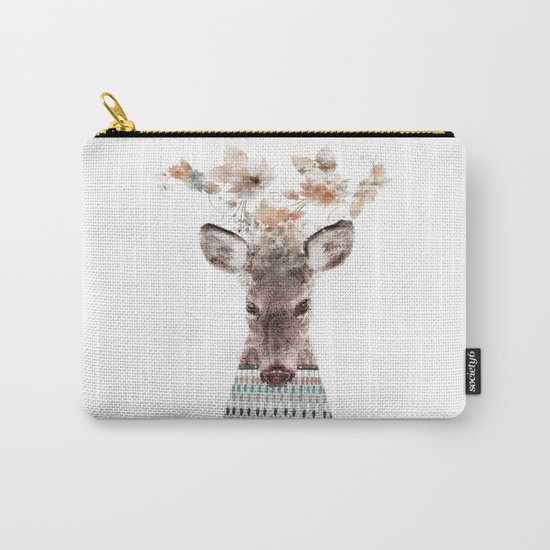 in nature deer Carry-All Pouch
