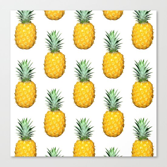 Big Pineapples Canvas Print