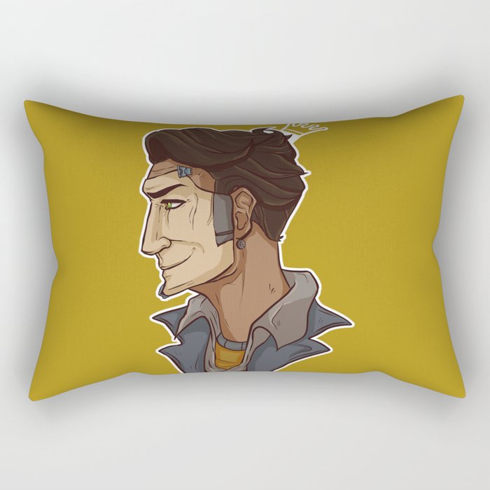 { Hail to the KING } Handsome Jack Rectangular Pillow