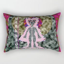 Cosmic Intruder Rectangular Pillow