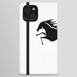 Horse Galloping. iPhone Wallet Case