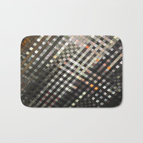 Checkered Reflections II Bath Mat