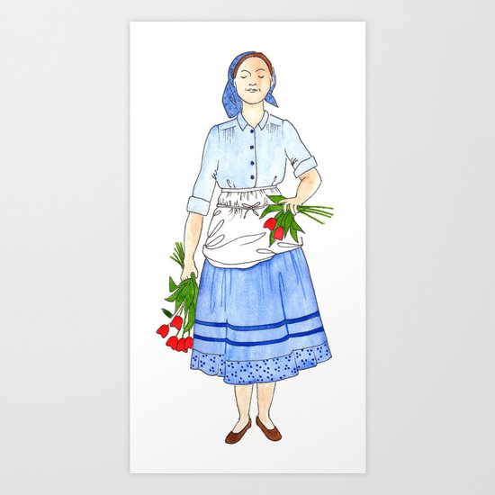 Spring Harvest Art Print