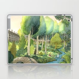 Painting By The Stream Laptop & iPad Skin