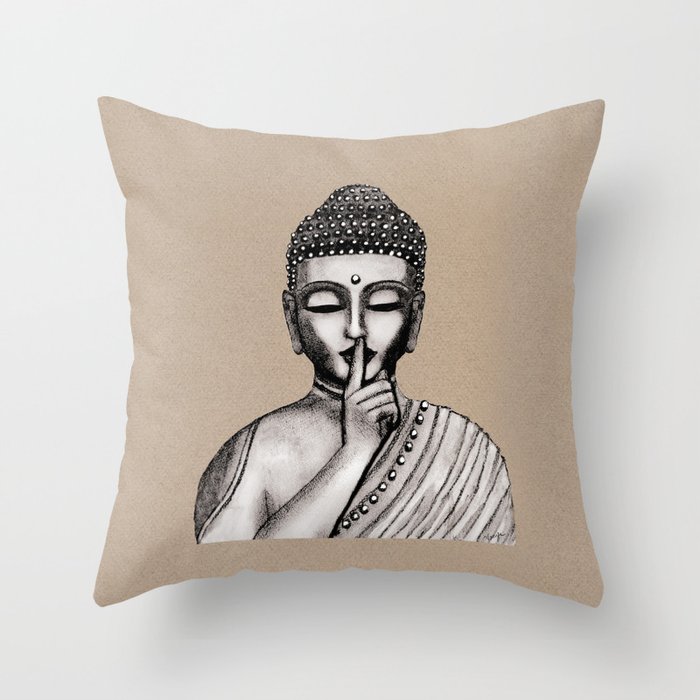 BUDDHA Throw Pillow