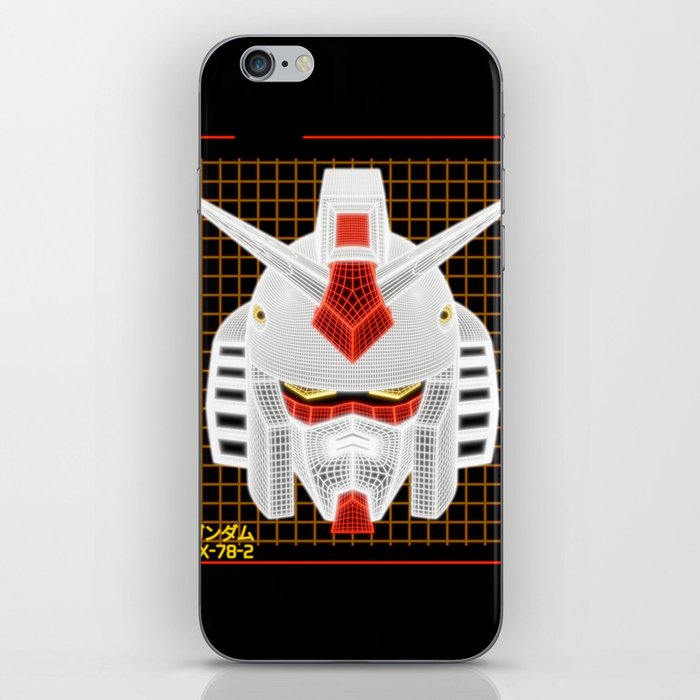 Gundam RX-78-2 Wireframe iPhone Skin