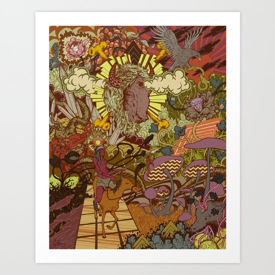 Hero's Journey Art Print