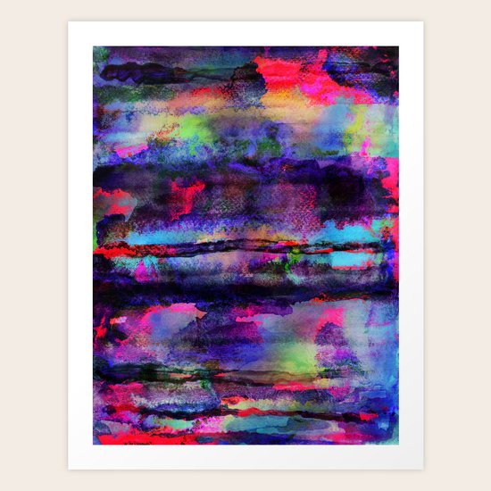 Blue Art Print