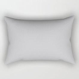 Light Gray Solid Color Pairs Pantone Glacier Gray 14-4102 TCX Shades of Gray Hues Rectangular Pillow