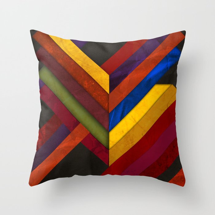 Abstract #279 Throw Pillow