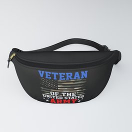 Veteran Of the Unites States Army Memorial Day Fanny Pack