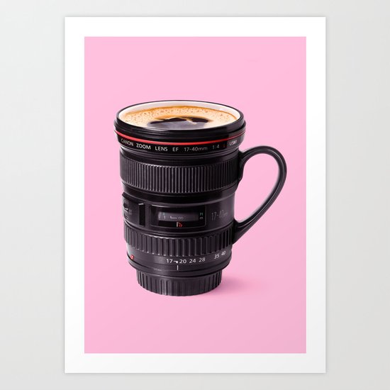 LENSCUP Art Print
