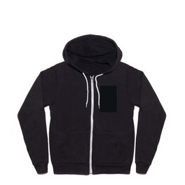 Ebony Zip Hoodie