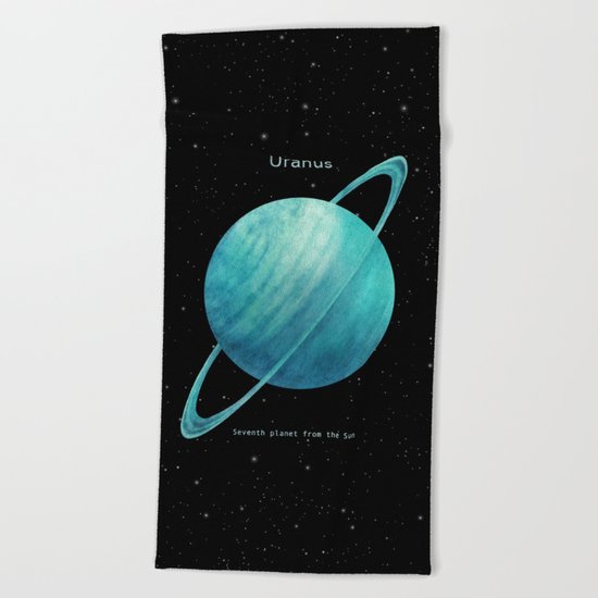 Uranus Beach Towel
