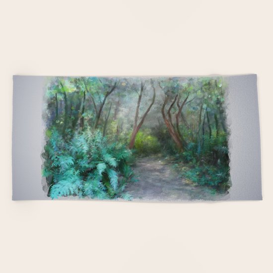 In the Bush Beach Towel